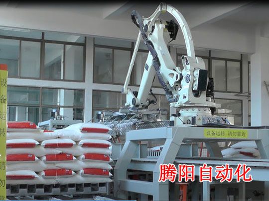 全自动码垛机大米码垛机械手工业码垛机器人