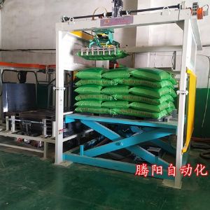 龙门式码垛机械手与自动包装机配套使用