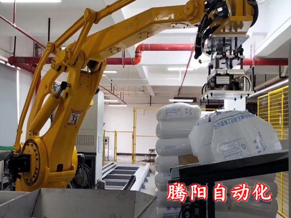 袋装物料全自动拆包机器人无粉尘 外泄改善各种环境