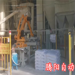 全自动码垛机器人在企业生产线担当重任