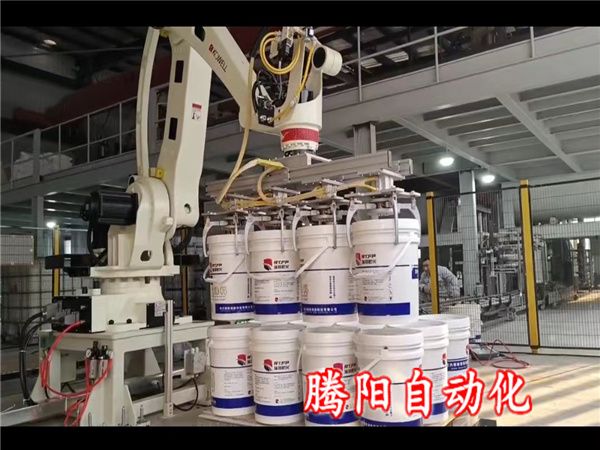 码垛机器人不仅提高了生产效率还节省了人工费用