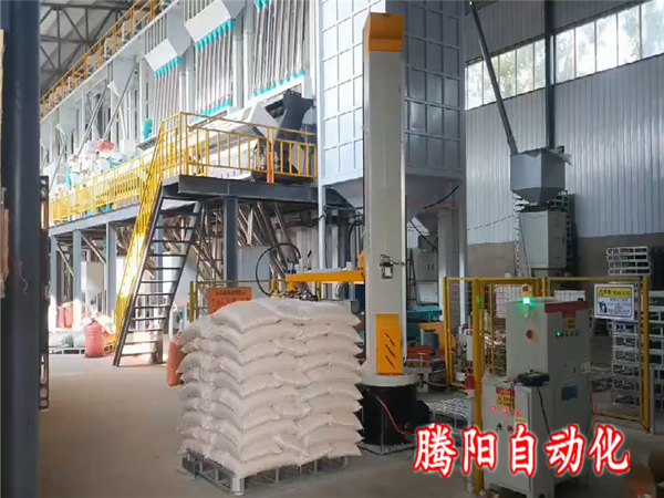 塑料颗粒码垛机器人为企业带来更多的效益和便利