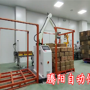 箱装食品协作码垛机器人轻松上手
