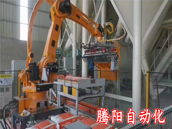 砂浆码垛机器人建筑行业码垛好帮手