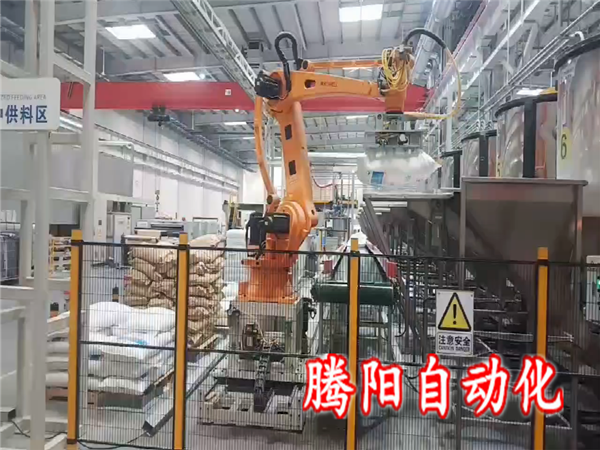 拆包投料机器人