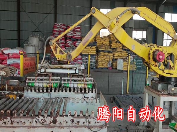 水泥码垛机器人建材生产新模式