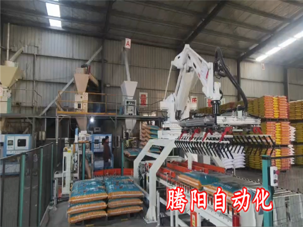 双爪肥料码垛机器人